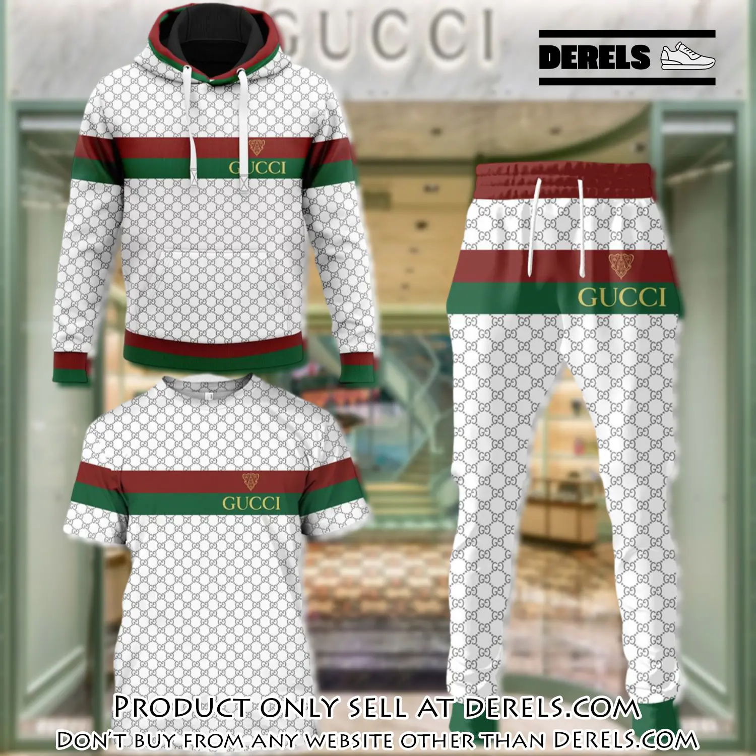 Gucci luxury brand combo tshirt hoodie long pants set trending 24 outfit sport lcs1038 dr2018900